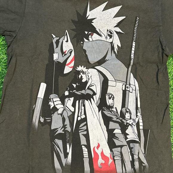 2007 Naruto Shippuden Kakashi vintage graphic tee - Picture 2 of 4